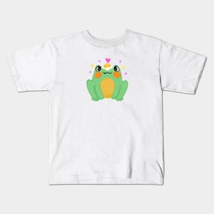 Eggy Froggy v2 Kids T-Shirt